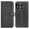  OnePlus 10 Pro 5G Fodral Litchi Textur Svart