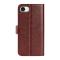  iPhone 17e / 16e Fodral Crazy Horse Läder Brun