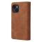 iPhone 14 Fodral Multifunktionell Flerfack Brun