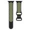 ColorPop Sportarmband Dual-Color Apple Watch 42/41/40/38 mm (M/L) Svart/Gul