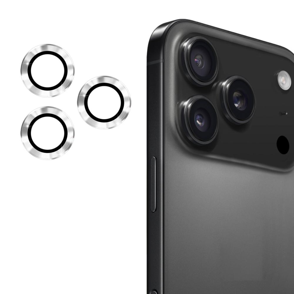 ENKAY ENKAY Phone 17 Pro Max / 17 Pro Linsskydd Härdat Glas Silver