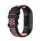  Fitbit Charge 4/3 Silikon Träningsarmband Svart/Ljus Rosa