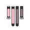  Fitbit Charge 4/3 Silikon Träningsarmband Svart/Ljus Rosa