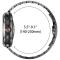  Galaxy Watch 8 46/44/40 mm Armband Metall Svart