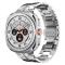  Galaxy Watch Ultra (2025) / 47 mm Armband Metall Silver