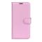 Xiaomi 17T Pro Fodral Litchi Läder Ljus Rosa