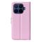  Xiaomi 17T Pro Fodral Litchi Läder Ljus Rosa