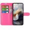  Motorola Moto G56 5G Fodral Litchi Läder Rosa