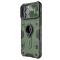 NILLKIN NILLKIN iPhone 15 Pro Max Skal CamShield Armor Ring Grön