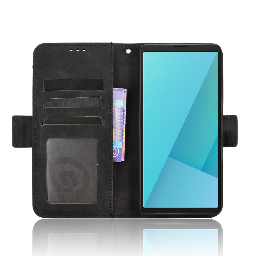  Sony Xperia 10 VII Fodral Med Avtagbart Kortfodral Svart
