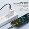 ESSAGER ESSAGER 1m 100W 5A PD USB-C - USB-C Laddningskabel Svart