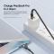 ESSAGER ESSAGER 1m 100W 5A PD USB-C - USB-C Laddningskabel Svart