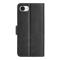  iPhone 17e / 16e Fodral Läder Svart
