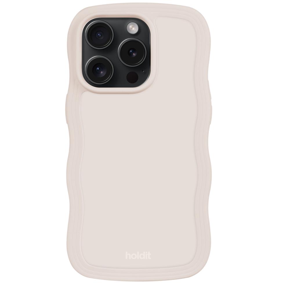 holdit holdit iPhone 14 Pro Skal Wavy Light Beige