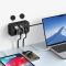 Tech-Protect Tech-Protect 2 m Förgreningsdosa Med USB-C/USB-A Svart