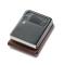 LC.IMEEKE LC.IMEEKE Galaxy Z Flip 4 Fodral Läder Brun