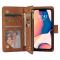  iPhone 14 Fodral Multifunktionell Flerfack Brun