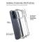 IMAK IMAK iPhone 16 Pro Skal Transparent