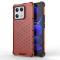  Xiaomi 13 Pro 5G Skal Shockproof Honeycomb Textur Röd
