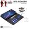 BINFEN BINFEN iPhone 17 Pro Max Fodral RFID Splicing Color Svart