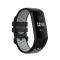  Fitbit Charge 4/3 Silikon Träningsarmband Svart/Grå