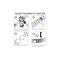  Galaxy Watch Ultra (2025) / 47 mm Armband Metall Silver