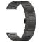  Klockarmband 22 mm Rostfritt Stål Svart