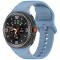  Galaxy Watch 8 46/44/40 mm Klockarmband Silkon Blå