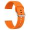  Fitbit Versa 4/Sense 2 Klockarmband Silikon Orange