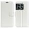  OnePlus 10 Pro 5G Fodral Litchi Textur Vit