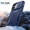  iPhone 16 Plus Skal CamShield Hybrid Mörk Blå