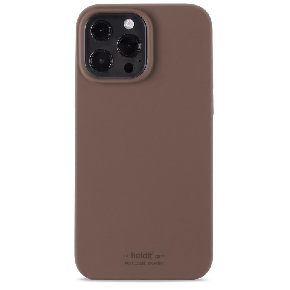 holdit holdit iPhone 13 Pro Max Skal Silikon Dark Brown