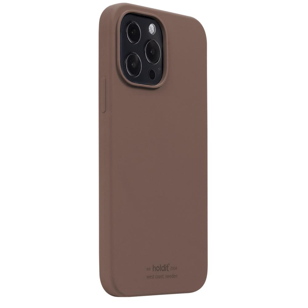 holdit holdit iPhone 13 Pro Max Skal Silikon Dark Brown