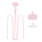 Tech-Protect Tech-Protect Mobilsnöre CrossBody Strap Baby Pink