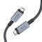 Tech-Protect Tech-Protect 2 m 240W PD 8K USB-C/USB-C Kabel UltraBoost Grå