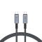 Tech-Protect Tech-Protect 1 m 240W PD 8K USB-C/USB-C Kabel UltraBoost Grå