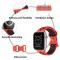 ColorPop Sportarmband Dual-Color Apple Watch 42/41/40/38 mm (M/L) Röd/Svart