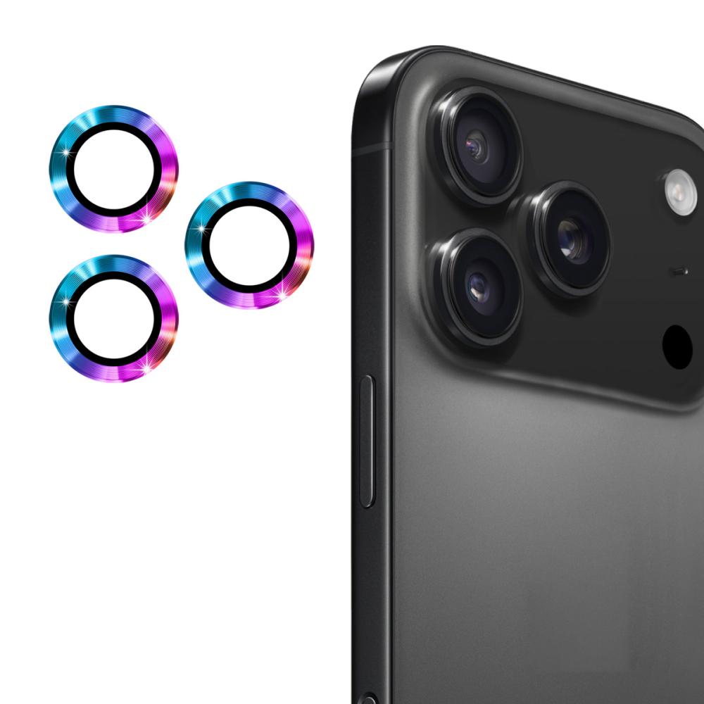 ENKAY ENKAY Phone 17 Pro Max / 17 Pro Linsskydd Härdat Glas Colorful
