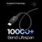 Spigen Spigen 2m 100W USB-C - USB-C Kabel Essential Svart