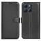  Motorola Moto G86 5G Fodral Litchi Läder Svart