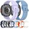  Galaxy Watch 8 46/44/40 mm Klockarmband Silkon Blå