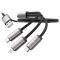 Tech-Protect Tech-Protect 1 m 3.5A 3in1 USB-C/Lightning/Micro Kabel UltraBoost