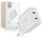 Tech-Protect Tech-Protect 20W PD 2x USB-C Väggladdare Vit