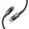 Tech-Protect Tech-Protect 0.25 m 100W/5A PD USB-C - USB-C Kabel UltraBoost Grå
