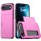  iPhone Air Skal Hybrid Med Kortfack Rosa