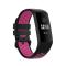  Fitbit Charge 4/3 Silikon Träningsarmband Svart/Rosa