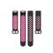  Fitbit Charge 4/3 Silikon Träningsarmband Svart/Rosa
