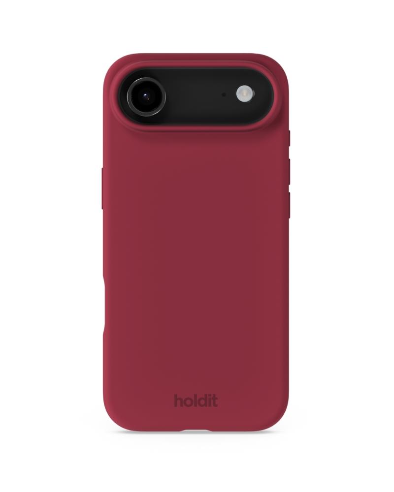 holdit holdit iPhone Air Mobilskal Silikon Red Velvet
