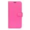  Xiaomi 17T Pro Fodral Litchi Läder Mörk Rosa