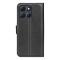  Motorola Moto G86 5G Fodral Litchi Läder Svart